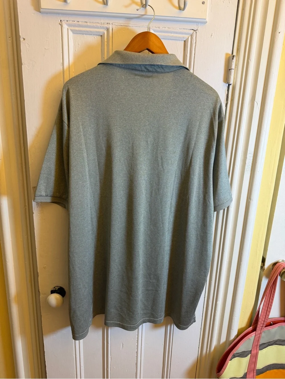Polo Ralph Lauren Performance Polo Shirt Mens XXL Gray Stretch Short Sleeve Golf